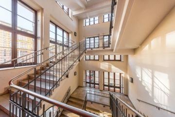 VERKAUFT: Ein Loft fürs Leben - Leipzig - Schleußig | Treppenhaus