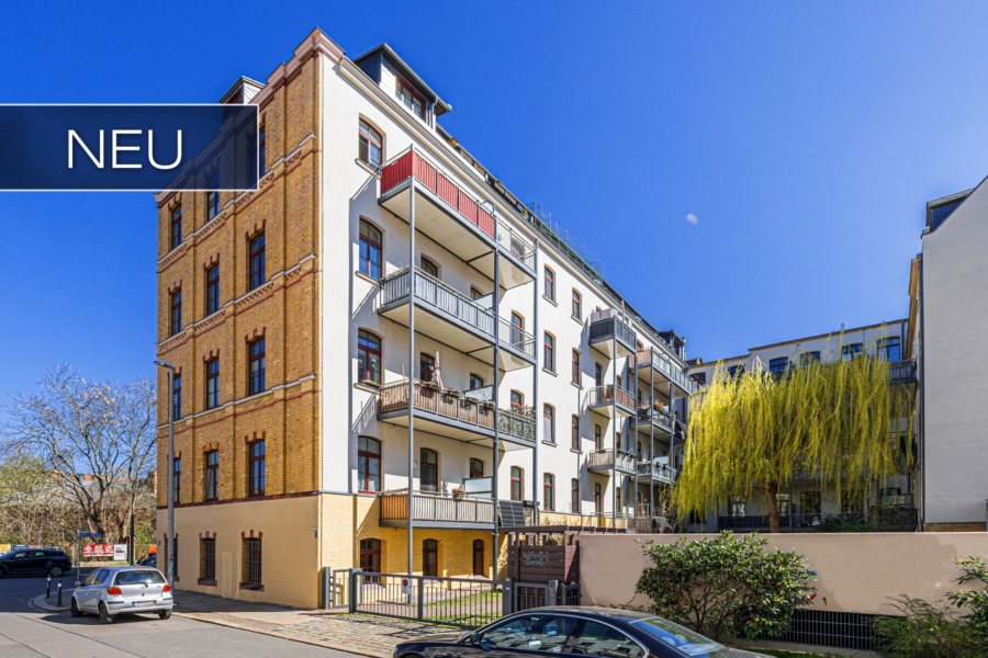 Leipzig - Reudnitz | Eigentumswohnung - NEU: Ihre Süd-Loggia am Lene-Voigt-Park