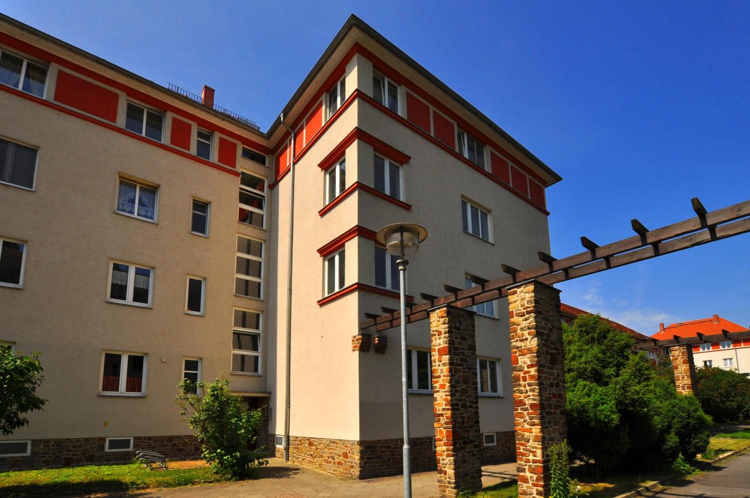 2-Raumwohnung in Zentrumsnähe - Blick zum Eingangsbereich