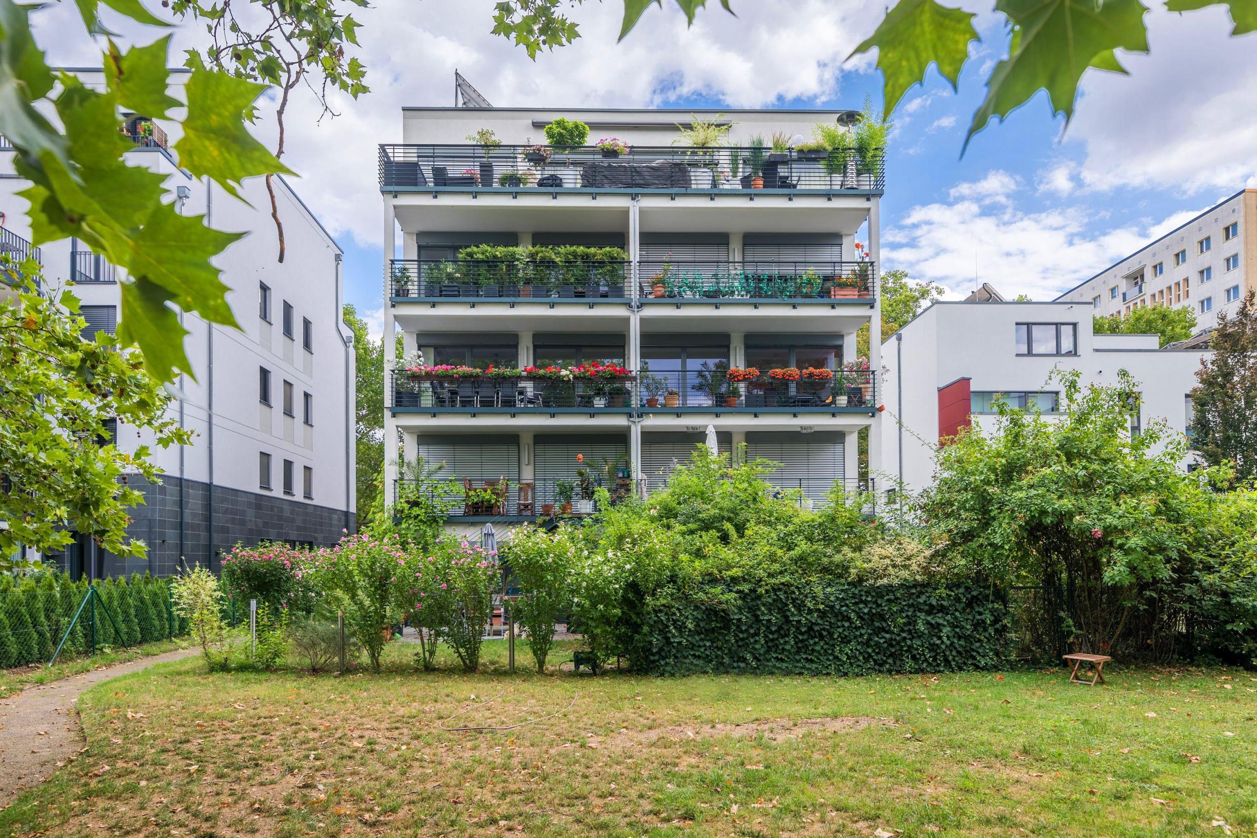 Traumhaft Wohnen im Musikviertel - Leipzig - Musikviertel | Gartenseite