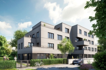 NEU: Traumwohnung mit Terrasse und Tiefgarage in Top-Lage - Leipzig - Waldstraßenviertel | Visualisierung - Außenansicht