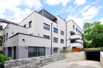 Leipzig - Waldstraßenviertel | Blick zum Gebäude - ERSTBEZUG: Traumwohnung mit Terrasse und Tiefgarage in Top-Lage
