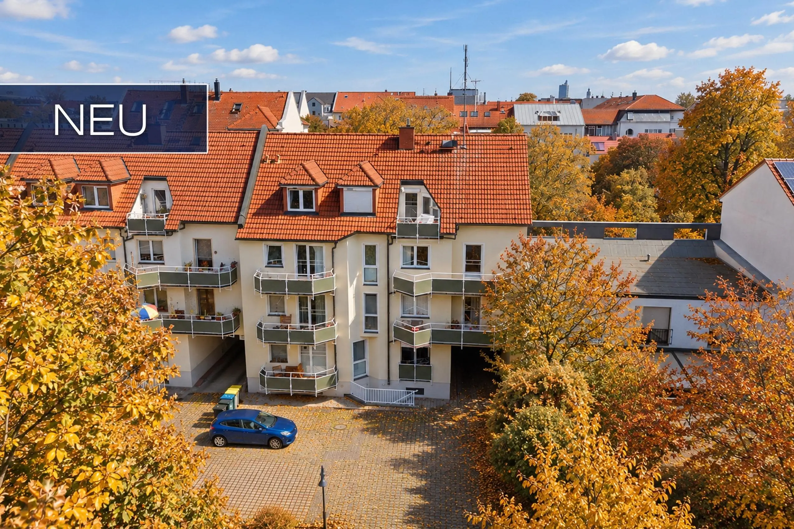 NEU: Über den Dächern, mitten im Leben – voll möbliert in Lindenau! - Leipzig - Lindenau | Eigentumswohnung
