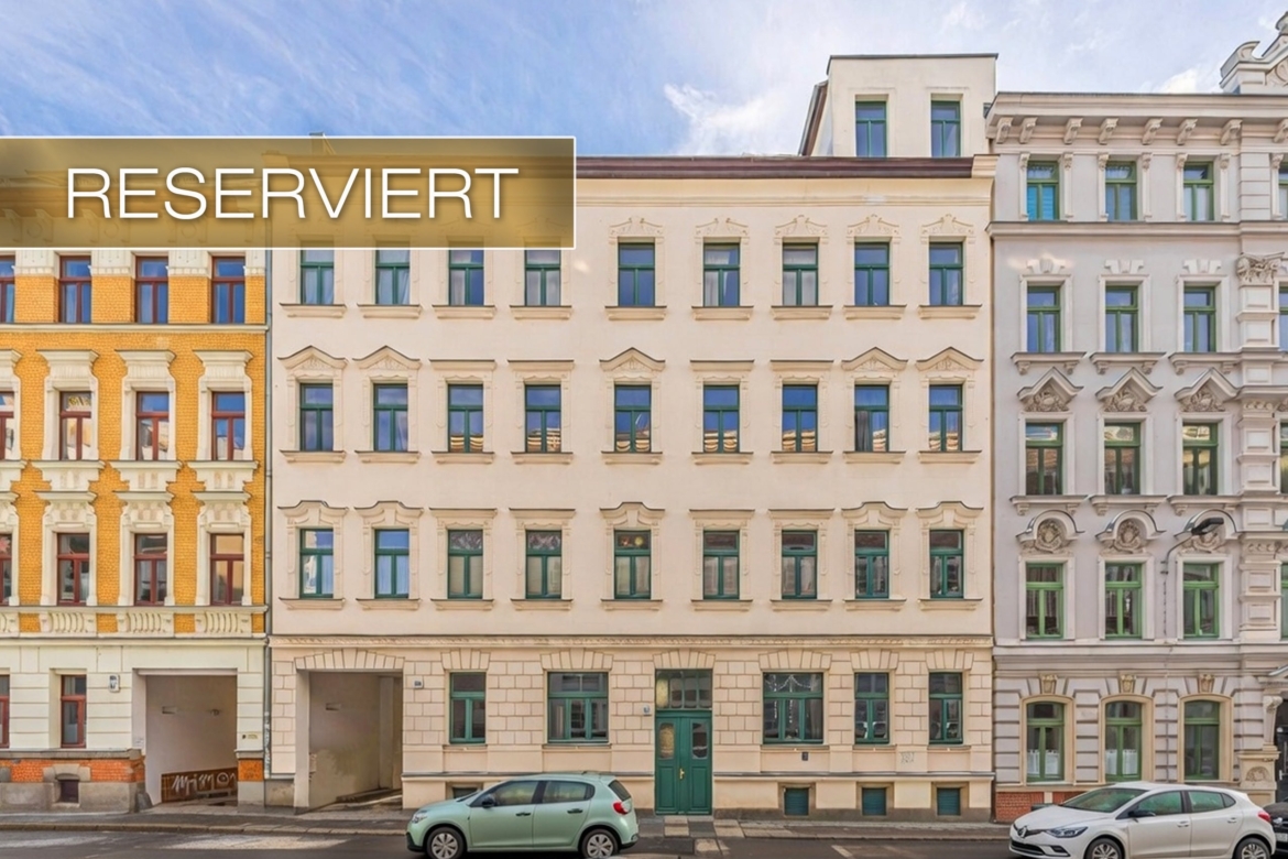 RESERVIERT: Gemütliche 3-Raumwohnung in der Südvorstadt! - Leipzig - Südvorstadt | Eigentumswohnung