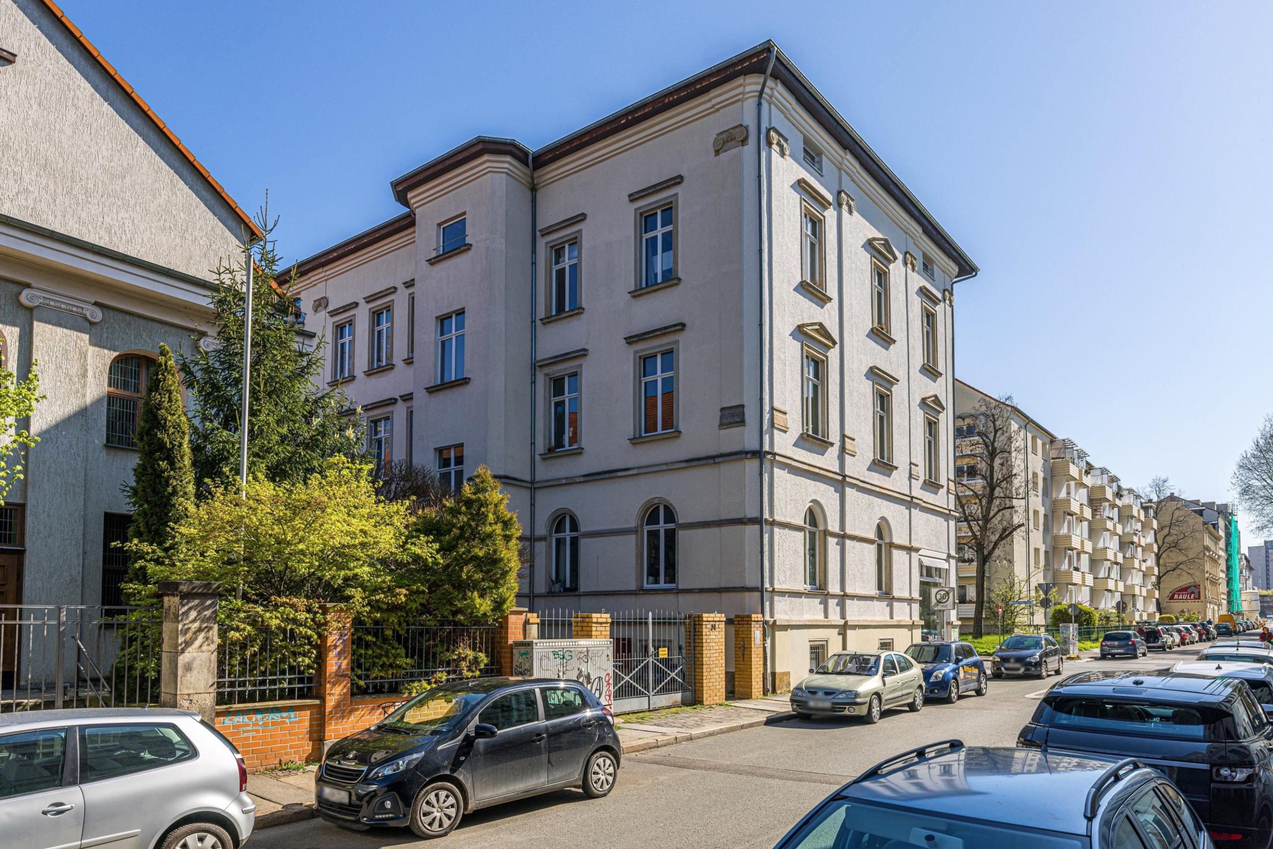 Familienwohnung am Bayerischen Bahnhof - Leipzig - Zentrum-Süd | Blick zum Gebäude