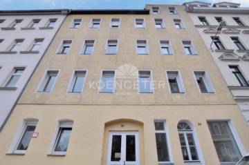 Leipzig - Volkmarsdorf |Fassade - NEU: Charmante Dachgeschosswohnung mit Balkon in Volkmarsdorf!