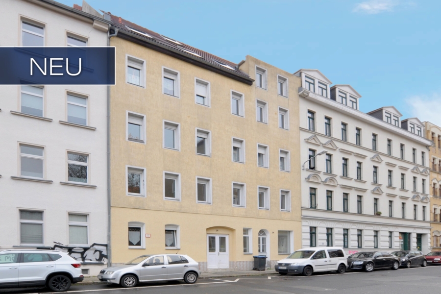 Leipzig - Volkmarsdorf | Mietwohnung - NEU: Charmante Dachgeschosswohnung mit Balkon in Volkmarsdorf!
