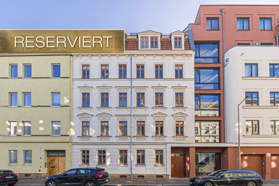 Leipzig - Plagwitz | Eigentumswohnung - RESERVIERT: Plagwitz-Highlight! 3-Zimmer-Oase mit Gartenflair