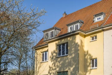 Mehrfamilienhaus | Blick zum Gebäude - NEU: Charmantes Mehrfamilienhaus in ruhiger Lage von Gohlis-Süd